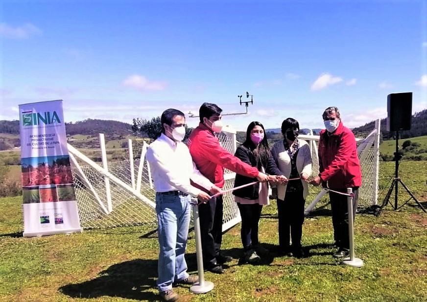 Inauguran primera estación meteorológica en comuna de Arauco